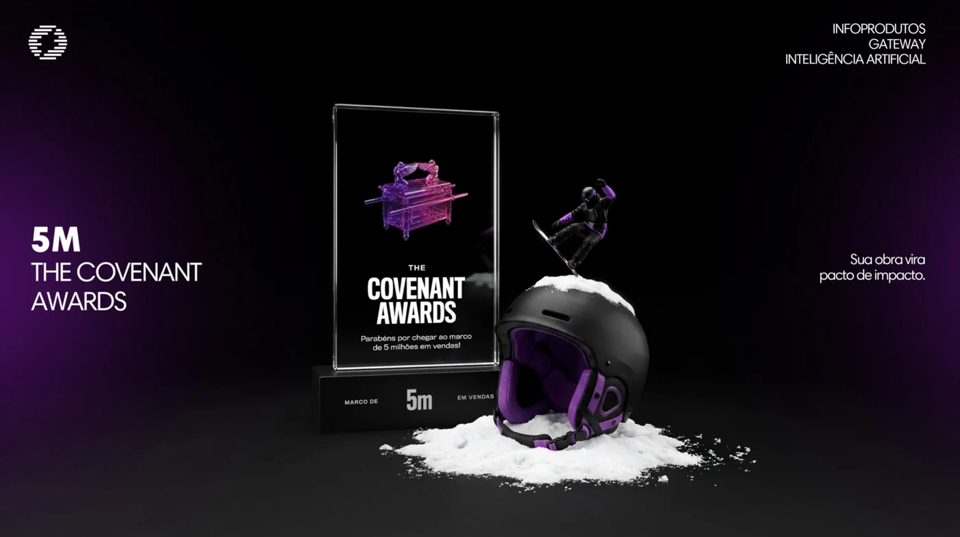 The Covenant Awards — marco de R$ 5 milhões em vendas